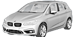 BMW F45 B3596 Fault Code